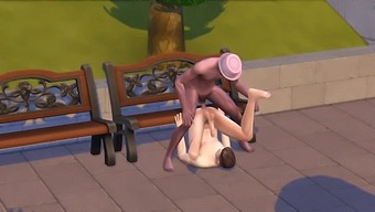 Sims 4: Gay Couple Has Outdoor Sex In The Park