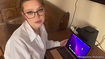 Watch As A Milf Steps Up To Give A Blowjob In Pov, Ending With A Facial