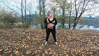 Fat Milfs Show Off Their Assets In Public Park