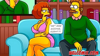 Wives Swap And Show Their Appreciation! The Simptoons Simpsons Porn