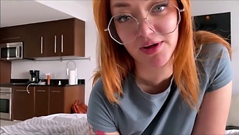 Redheaded Step Sister Gives A Blowjob And Squirts On Your Cock In Hd