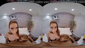 Alura Jenson And Laney Grey In A Sensory Vr Experience