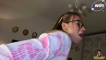 Blonde Babe Achieves Orgasm During Amateur Sex Session