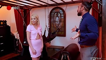 Caught On Camera: Stepson'S Voyeuristic Pleasure While Watching Stepdad And Stepdaughter'S Bdsm Session
