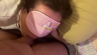 Sleepy Stepsister Wakes Up To Give A Sensational Oral Pleasure