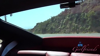 Pov Video Of Summer Vixen'S Passionate Car Encounter And Oral Skills