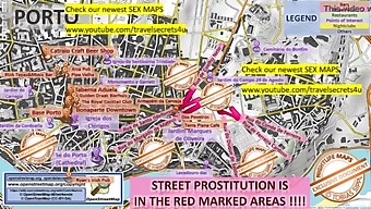 Explore The Erotic Landscape Of Porto, Portugal With This Sex Map Featuring Massage Parlors, Brothels, And More
