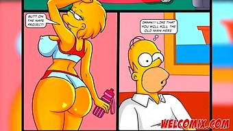 The Top-Rated Butt Moments In Simpson Porn Featuring The Simpson Family!