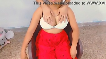 Surprised By Landlady'S Large Breasts During Unexpected Massage Session