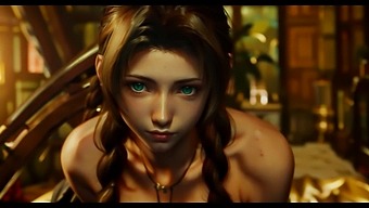 Artificial Intelligence Creates A Fantasy World With Aerith From Final Fantasy 7
