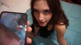 Pov Video: Stepsister Seduces Me For Photos To Stir Up Jealousy With Her Boyfriend